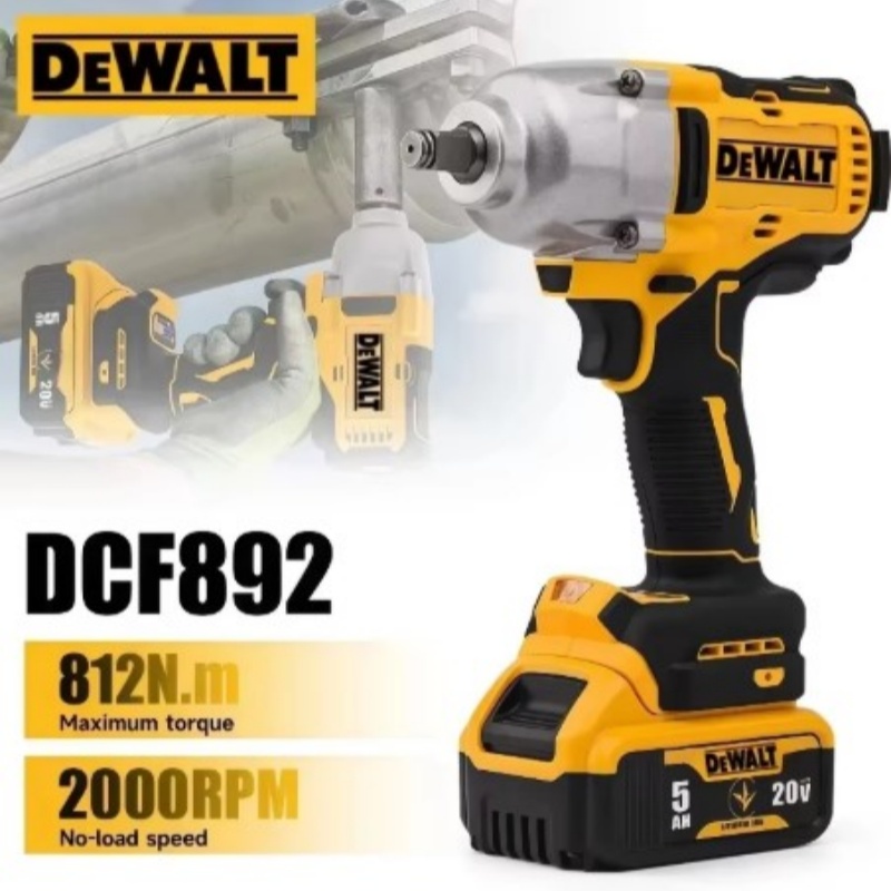 Home Improvement Services - DEWALT DCF892 Bezszczotkowy, akumulatorowy klucz udarowy