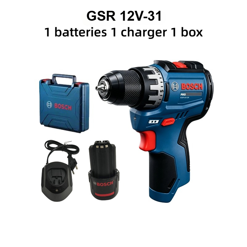 Power Drill Cordless - Wiertarko-wkrętarka akumulatorowa Bosch Professional GSR 12V-31,